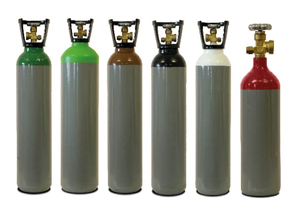 Hobby gas bottles